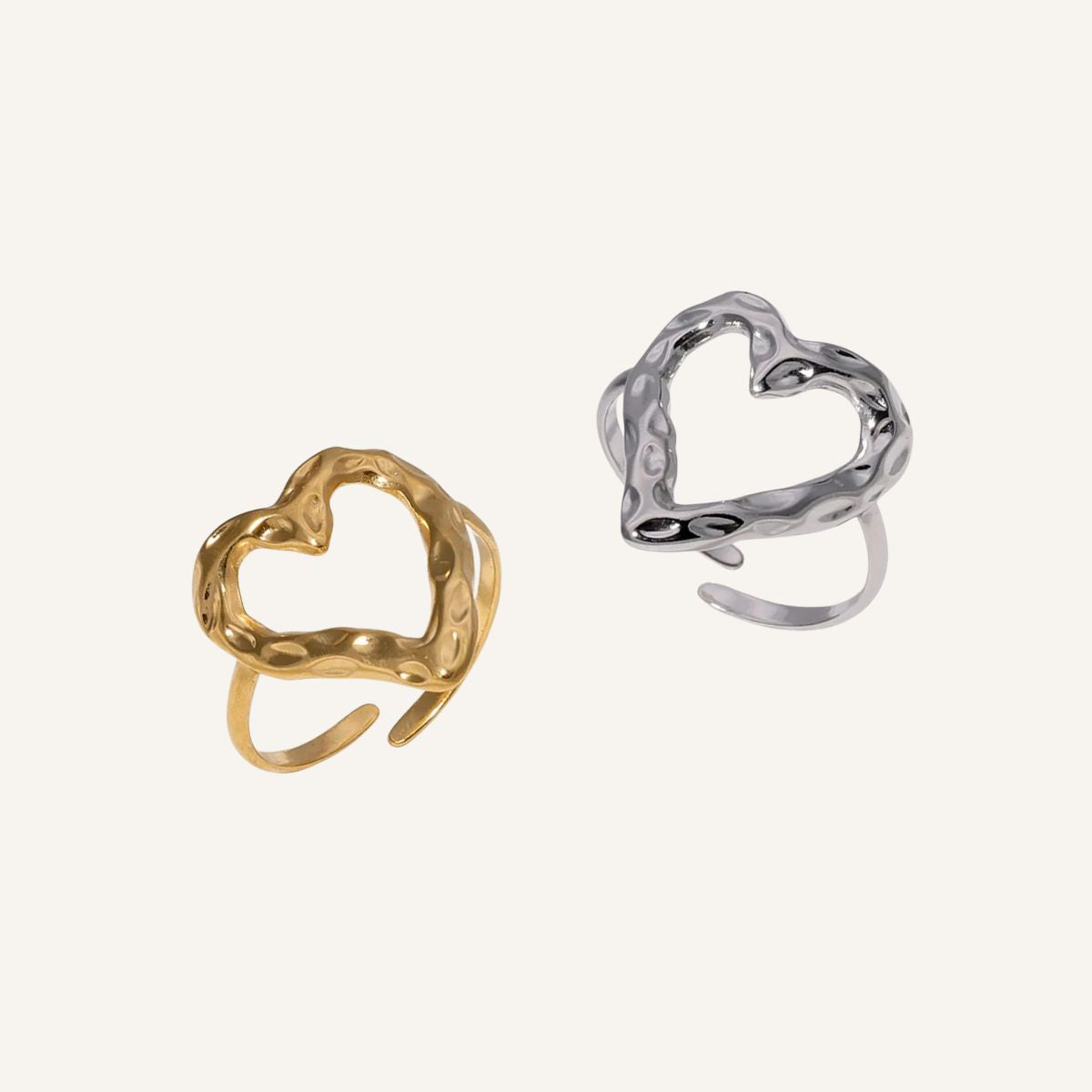Anillo Vínculo · Anillo abierto orgánico ajustable