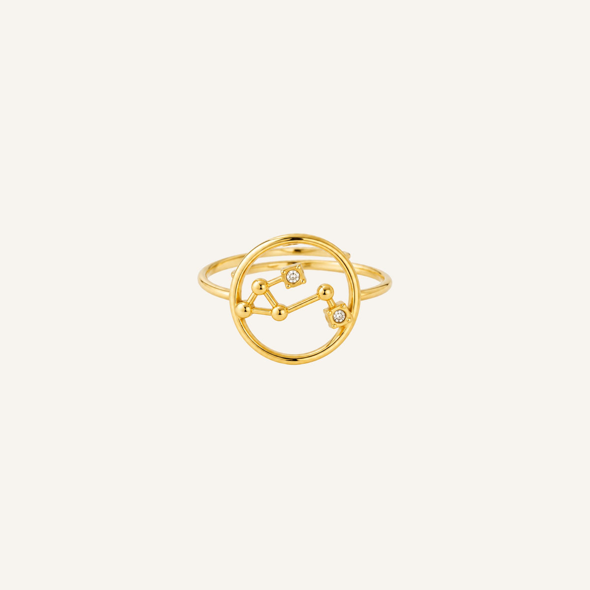 Anillo Zodiaco · Anillo ajustable con constelación