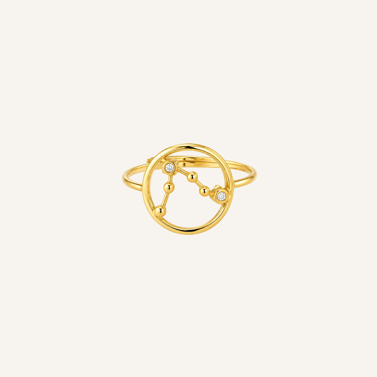 Anillo Zodiaco · Anillo ajustable con constelación