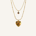 Collar Afecto · Collar con colgante de corazón con detalles
