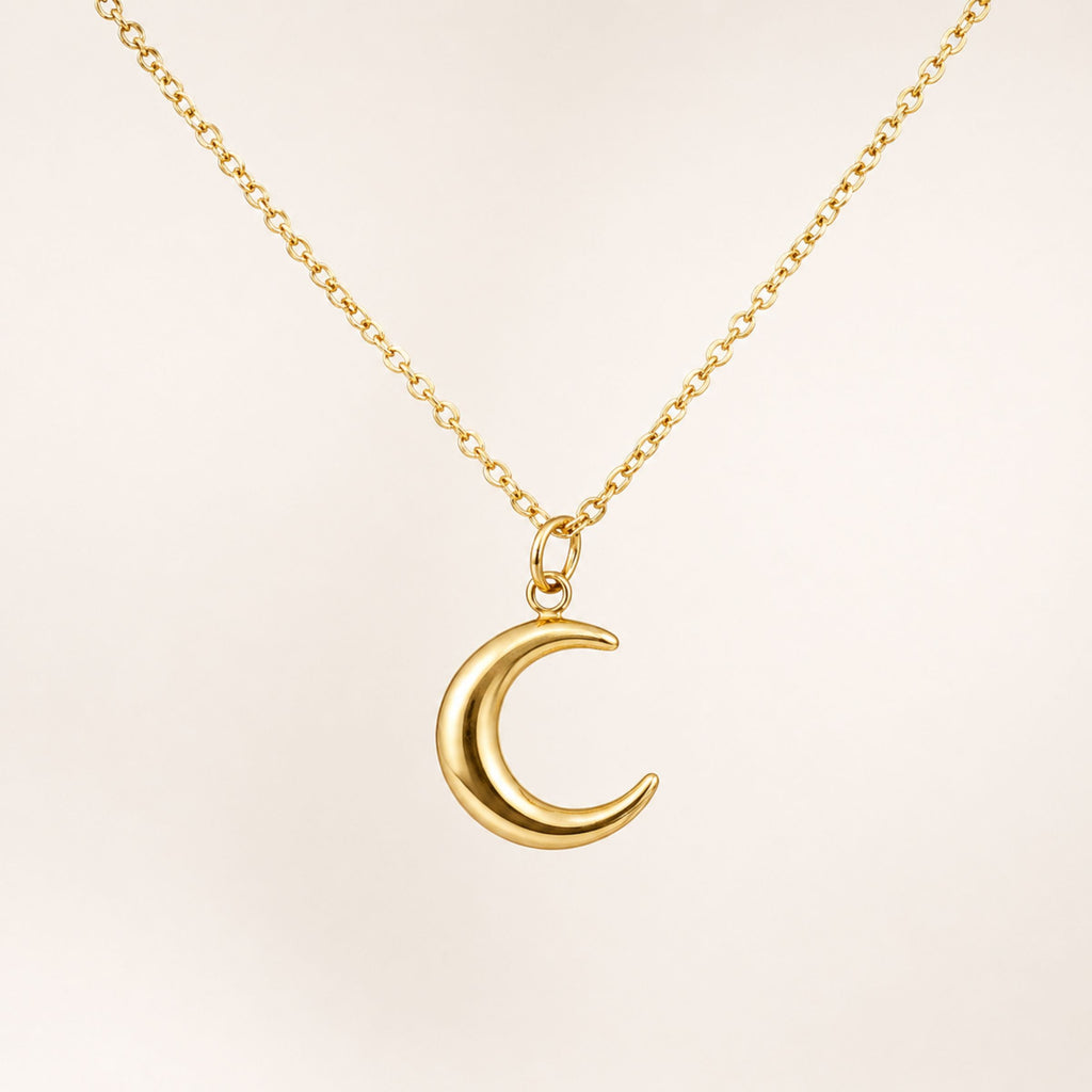 Collar Selene · Collar con colgante de luna
