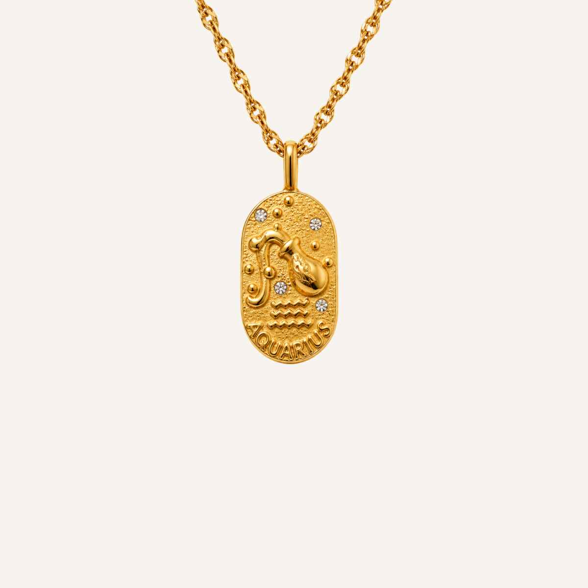 Collar Zodiaco · Collar con colgante de signo zodiacal