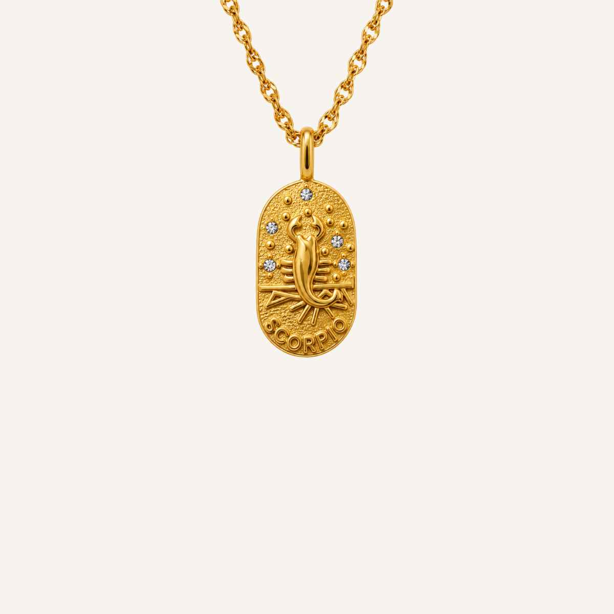 Collar Zodiaco · Collar con colgante de signo zodiacal