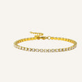 Pulsera Esencia Gold · Pulsera con circones