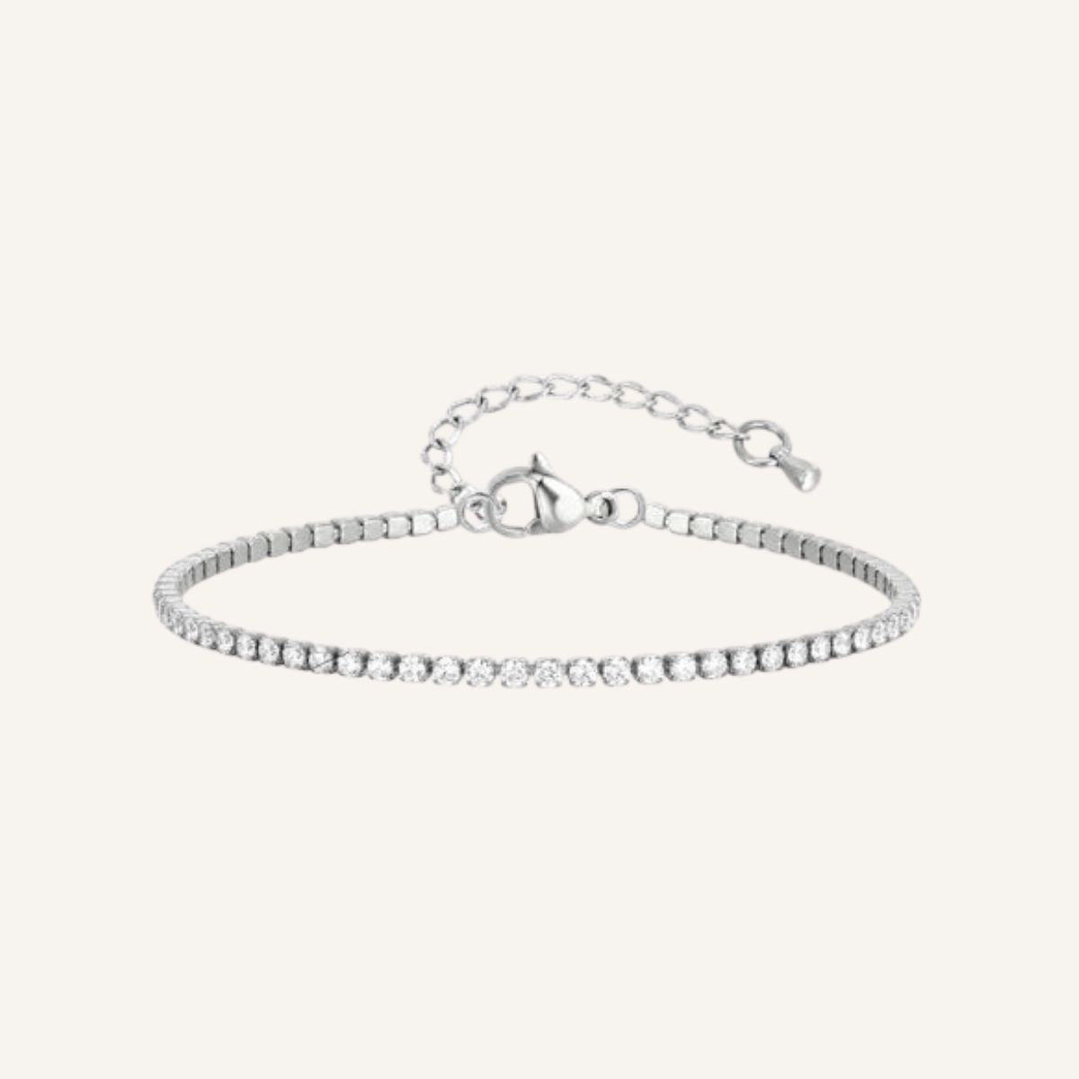Pulsera Esencia Silver · Pulsera con circones